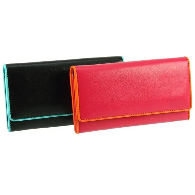 High Quality PU Leather Purses Wallets Clutch Bag For Ladies