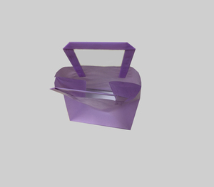 Vietnam luxury tri fold plastic bags with card board - Product Image 2