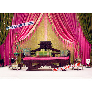 Sofá de boda árabe real, moderno, musulmán, para escenario, de diseñador - Product Image 1