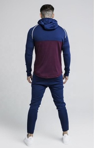 Conjunto de Sudadera con capucha para correr en blanco con logotipo personalizado, nueva moda para parejas, ropa deportiva, chándal, chándal para hombre, conjuntos de chándal de 2 piezas - Product Image 3