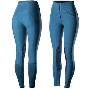Shemax 2023 Equestrian Horse Riding Clothes Custom Racing Clothes Sport Style Pcs Color Women's <b>Knee</b> <b>Patch</b> Breeches - Product Image 1