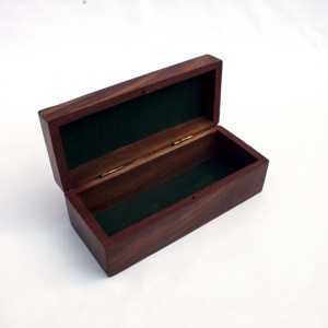 Spyglass de latón antiguo, telescopio de vidrio rojo, decoración náutica pirata clásica, Monocular Metal de aleación de caja de madera, agarre de cuero hecho a mano - Product Image 6