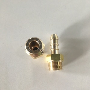 Pirinç 3/8 inç vida konu BSPT dövme teknikleri meme propan gaz hortumu hava sıvı bağlanmak için özel Model numarası 'Head' - Product Image 2