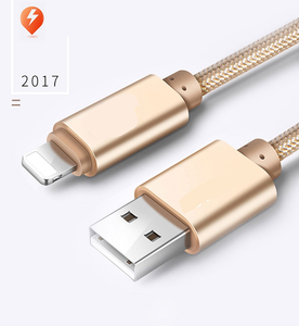 1 Mt <span class=keywords><strong>2</strong></span> Mt 3 Mt Schnelle ladegerät <span class=keywords><strong>2</strong></span>.4A Nylon geflecht usb-kabel für iphone6/iphonex - Product Image 4