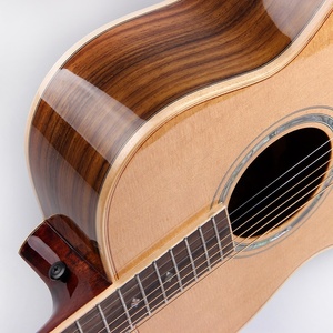 Vente en gros au meilleur prix <span class=keywords><strong>OM</strong></span> corps en cèdre massif fond en palissandre manche en acajou reliure en érable guitare acoustique électrique de 40 pouces avec égaliseur - Product Image 5