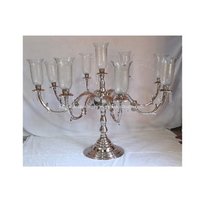 Candelabro Alto de Aluminio de Diseño Moderno y Lujoso con Múltiples Brazos para Decoración del Hogar y Sala de Estar para Uso Religioso - Product Image 3
