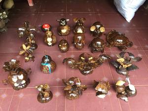 งานฝีมือจากกะลามะพร้าว - รูปสัตว์จากมะพร้าว - งานฝีมือเต่าจากมะพร้าว (แซนดี้ 0084587176063 WS) - Product Image 2