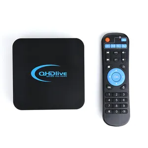 Boîtier décodeur smart TV x96 Uuvision QHD pour montre 12 mois, avec 6000 canaux, Android TV, RK3229 Quad Core