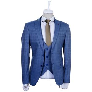 แฟชั่นใหม่ผู้ชายชุด 3 ชิ้นธุรกิจชั้นหนึ่งผู้ชายชุดสูทเข้ารูปพอดีแฟชั่น - Product Image 1