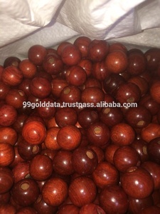 Perle de bois naturelle avec trou central, livraison gratuite, Ms. Ponçage 84587176063 WS - Product Image 2