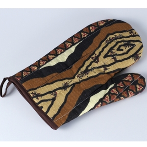 New Attractive Printed Design Multi Color Cotton <b>Oven</b> <b>Mitt</b> for Kitchen and <b>Oven</b> Use in India - Product Image 2