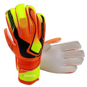Guantes de portero de dedo completo de color personalizado, calidad duradera, nuevos productos negros, blancos, rojos y cian - Product Image 5