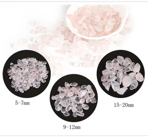 Rose quartz pierre polie en gros - Product Image 1