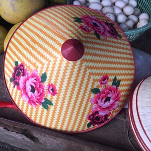 Mũ Tre Với Sơn, Mũ Hình Nón Với Nhiều Thiết Kế, Mũ Tre Với Logo - Product Image 3