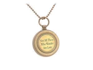 Tùy Chỉnh Khắc Brass <span class=keywords><strong>Compass</strong></span> Vòng Cổ Với Đính Cườm Chuỗi Và Quà Tặng Trường Hợp Cổ Điển Mặt Dây Chuyền Đồ Trang Sức Cho Engagement Anniversary Đảng - Product Image 2