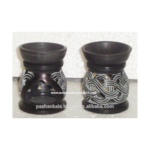 Attractive Black Soapstone Aroma <b>Oil</b> <b>Burners</b> - Product Image 1