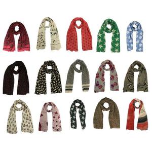 Women's Long Reversible <b>Scarves</b> Digital Printing Patterned Fashion Accessory All Seasons Daily Use - Product Image 2