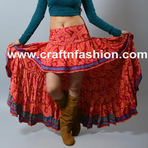 เม็กซิกันเต้นรำสวมกระโปรง-แฟชั่นสวมกระโปรงผู้หญิง-ชายหาดสวมกระโปรงสั้น - Product Image 1
