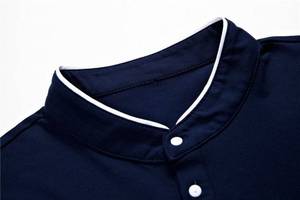 Top Design Custom logo Men Fully Customized Your logo Cheap rate plain Blank Full <b>arm</b> t-shirt Polo Shirt Round Neck - Product Image 5