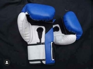 Gants de boîte en cuir, accessoire d'entraînement professionnel avec Logo personnalisé, usine, - Product Image 4