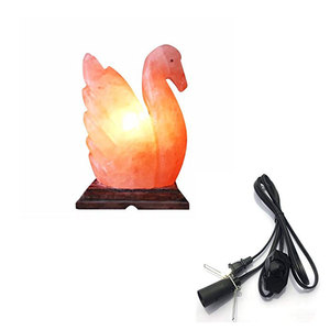 Lámparas de sal Feng Shui hechas a mano de Sian Enterprises, decoraciones talladas de Cisne y pato en varios tamaños, artesanías naturales - Product Image 2