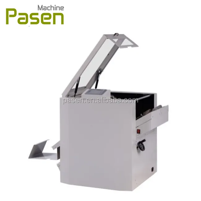 Electric booklet maker machine Paper staple and folding machine Booklet maker