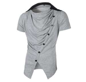 Multiple Color <b>Turtle</b> <b>Neck</b> T-shirt Cotton Short Sleeves Winter Hip Hop T-shirt for <b>Men</b> T Shirts Collection From Bangladesh - Product Image 1