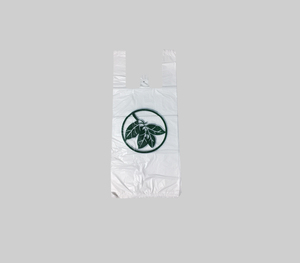 high quality t-shirt plastic <b>bags</b> with handle made in Vietnam - Product Image 1