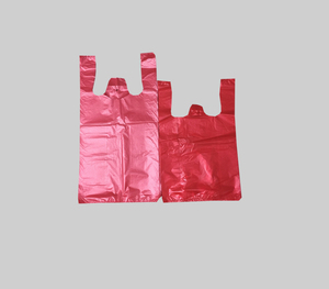 Bolsas de plástico sencillas con asa hechas en Vietnam - Product Image 1