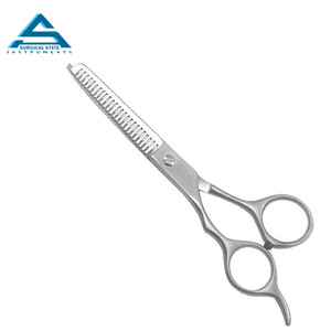 2025 meilleure qualité ciseaux de Salon de coiffure droitier Super coupe amincissement pointe de lame incurvée en acier inoxydable outil de coiffure pointu - Product Image 5