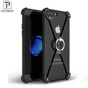 Disegno Con Il Supporto In Metallo del Telefono Mobile Delle Cellule Della Copertura di Caso Per Il <span class=keywords><strong>Iphone</strong></span> 8 Più di <span class=keywords><strong>7</strong></span> Plus - Product Image 2