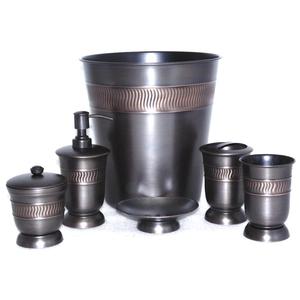 Nouvel ensemble d'accessoires de bain en métal, ensemble de salle de bain en métal en acier inoxydable, offre spéciale - Product Image 5