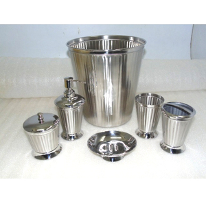 ร้อนขายการออกแบบใหม่โลหะชุดอุปกรณ์อาบน้ำ,ทองแดงโลหะชุดห้องน้ำ - Product Image 4