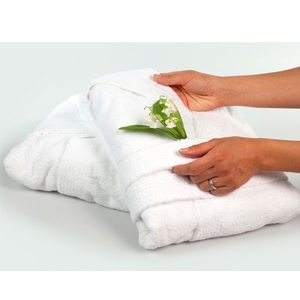 Sợi Nhuộm Siêu Thấm Sử Dụng Nhà Dành Cho Người Lớn Áo Choàng Tắm Với Biểu Tượng Tùy Chỉnh Và Kích Thước Bán Buôn Tại Ấn Độ - Product Image 4