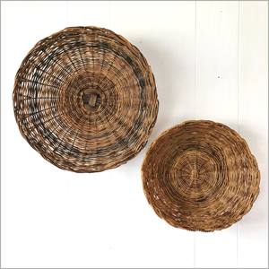 Arte de pared de ratán Natural de alta calidad, forma redonda hecha a mano para decoración del hogar, artículo hecho en Vietnam - Product Image 6