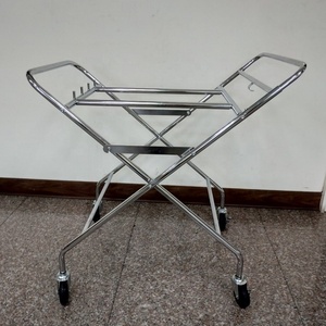 Custom <b>Trolley</b> Design Restaurant <b>Folding</b> <b>Trolley</b> <b>Cart</b> - Product Image 2