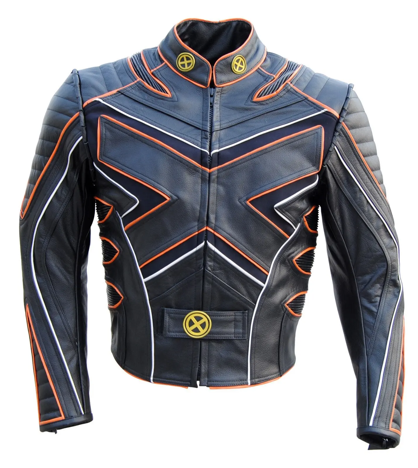 X-Men 3 la última moto chaqueta de cuero-X-Men 3 Wolverine traje