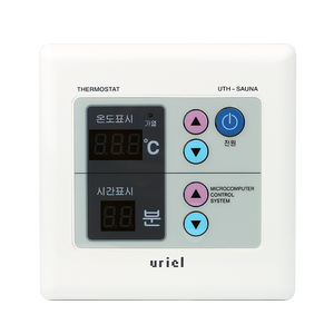 Uriel Kỹ Thuật Số Điện Phòng Sưởi Ấm Sàn Nhiệt (Điều Khiển Nhiệt Độ) UTH-JP-SAUNA Cho Sưởi Ấm Phim Hoặc Cáp - Product Image 2