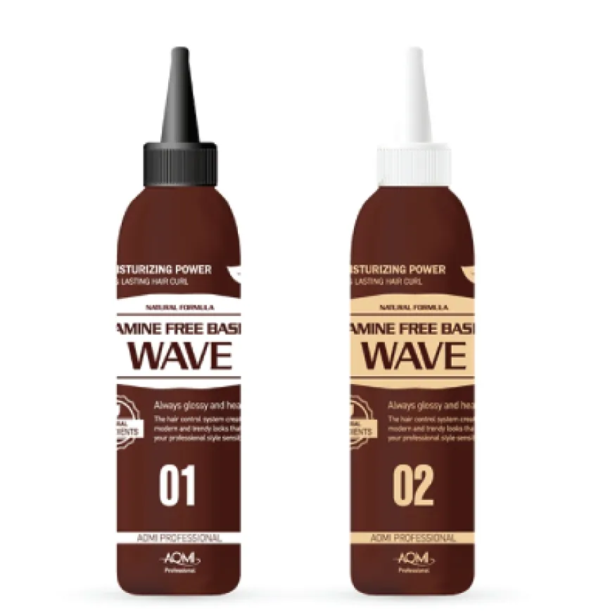 AOMI Alkali-free (Amine Free) Wave perm lotion and neutralizer 150g made in Korea