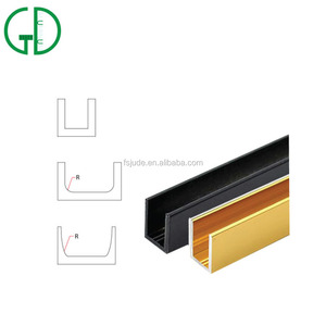 China personalizado anodizado canal c soporte en forma de u de perfiles de extrusión de aluminio - Product Image 3