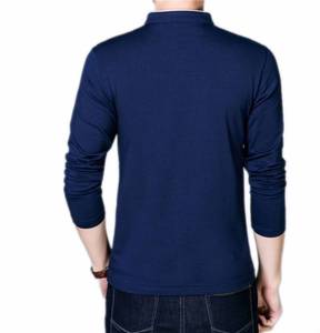 Top Design Custom logo Men Fully Customized Your logo Cheap rate plain Blank Full <b>arm</b> t-shirt Polo Shirt Round Neck - Product Image 2