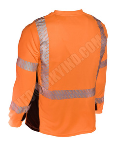 Sudadera polar reflectante de seguridad con logotipo personalizado y etiqueta, gran oferta - Product Image 4