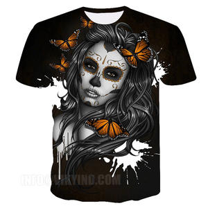 New t Shirt Men Skull <b>Tshirt</b> Print Suicide Squad Summer Tops Casual Tees Short Sleeve Streetwear <b>Halloween</b> - Product Image 4
