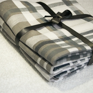 Serviette de cuisine en coton 100% OEM, à rayures teintes en fil, pour usage en cuisine, serviettes de cuisine Golf en provenance d'Inde - Product Image 4