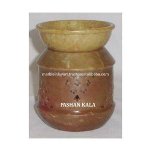 เตาน้ำมันหอมระเหยหินสบู่สำหรับกลิ่นหอม - Product Image 1