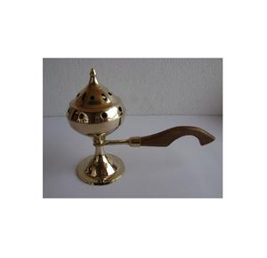 Soporte de incienso de latón y Metal dorado de primera calidad, quemador Bakhoor, quemador de incienso de latón de diseño moderno al precio más barato - Product Image 4