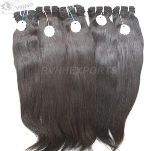 Full Cuticle Aligned Raw Virgin Human India Silk Straight Hair