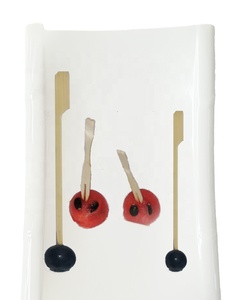 21 cm <span class=keywords><strong>kebab</strong></span> responsables desechables aperitivo palo brocheta de bambú brochette - Product Image 6