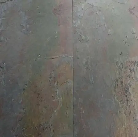 Kund impiallacciatura di pietra ardesia Ultra sottile multicolore flessibile da 2 mm per la decorazione della parete cultura esterna del rivestimento di altitudine interna