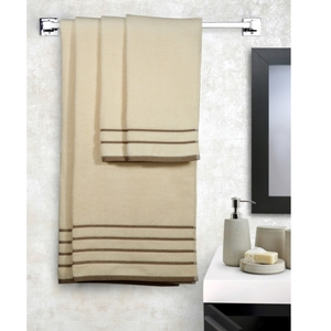 Serviettes de bain Dobby organiques 400 g/m² avec tissu en bambou Taille et couleurs personnalisées Serviette de bain de golf pour adultes - Product Image 3